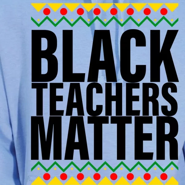 Black Teachers Matter African Pride Unisex Surf Hoodie