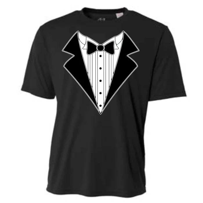 Black Tux Tuxedo Cooling Performance Crew T-Shirt