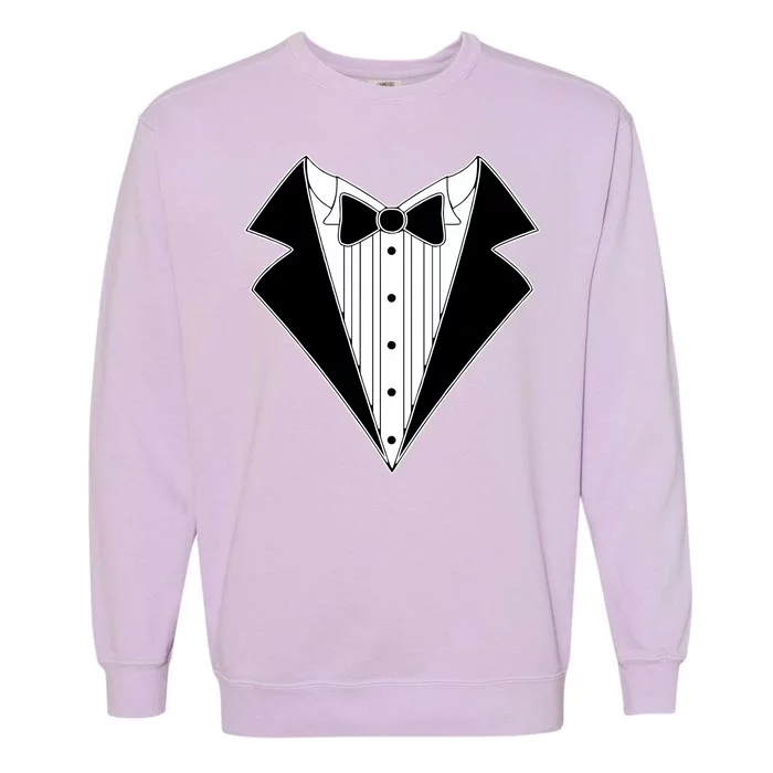 Black Tux Tuxedo Garment-Dyed Sweatshirt