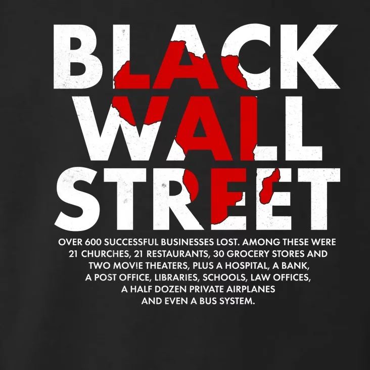 Black Wall Street Black History Month Toddler Hoodie