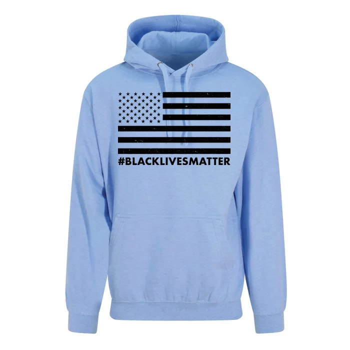 #BlackLivesMatter USA Flag Unisex Surf Hoodie