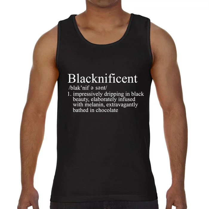 Blacknificent Definition Comfort Colors® Tank Top