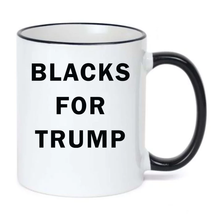 Blacks For Trump Black Color Changing Mug