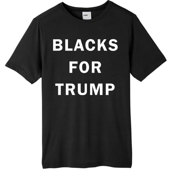 Blacks For Trump ChromaSoft Performance T-Shirt