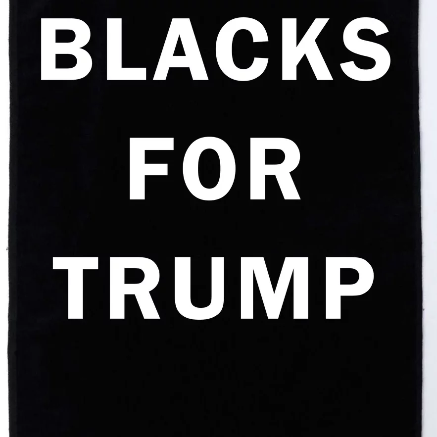 Blacks For Trump Platinum Collection Golf Towel