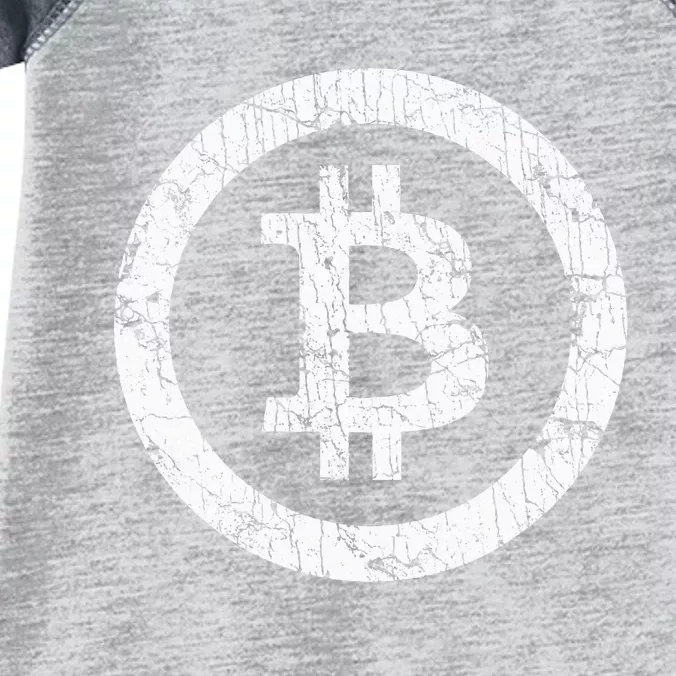 Bitcoin Logo Btc Crypto Currency Traders Blockchain Miners Infant Baby Jersey Bodysuit