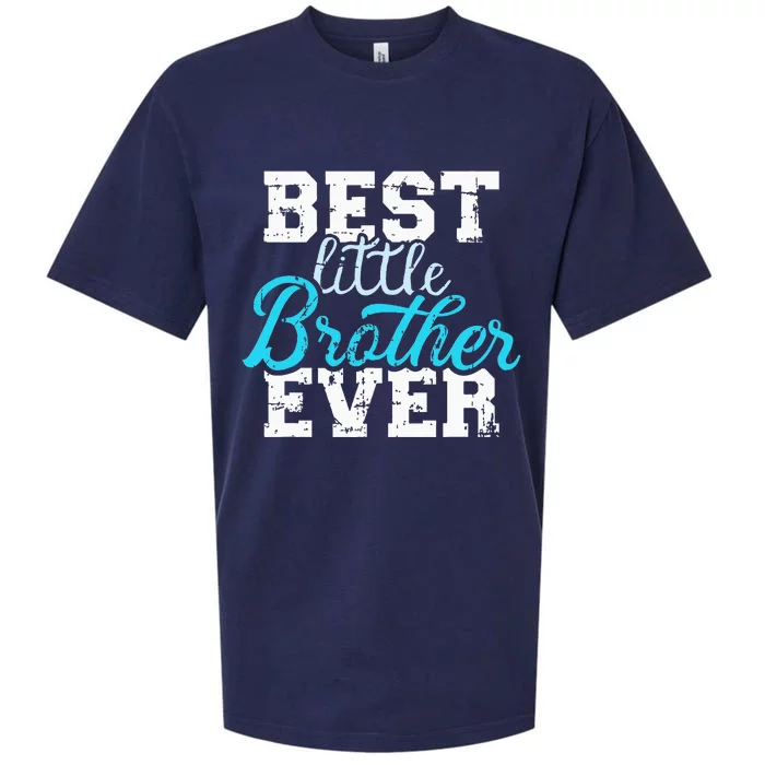 Best Little Brother Ever Sueded Cloud Jersey T-Shirt