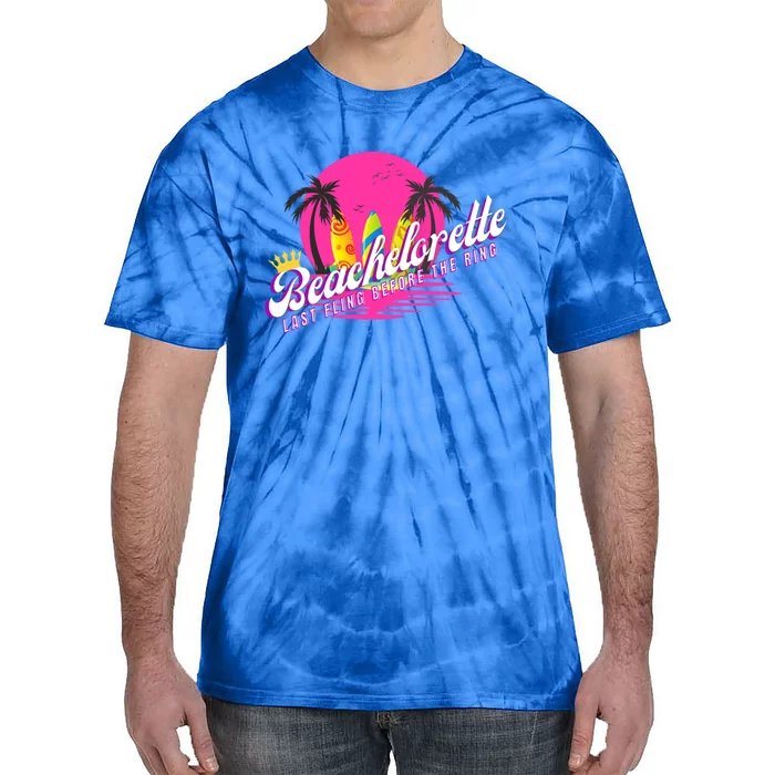 Beachelorette Lastgiftfling Before The Ring Meaningful Gift Tie-Dye T-Shirt