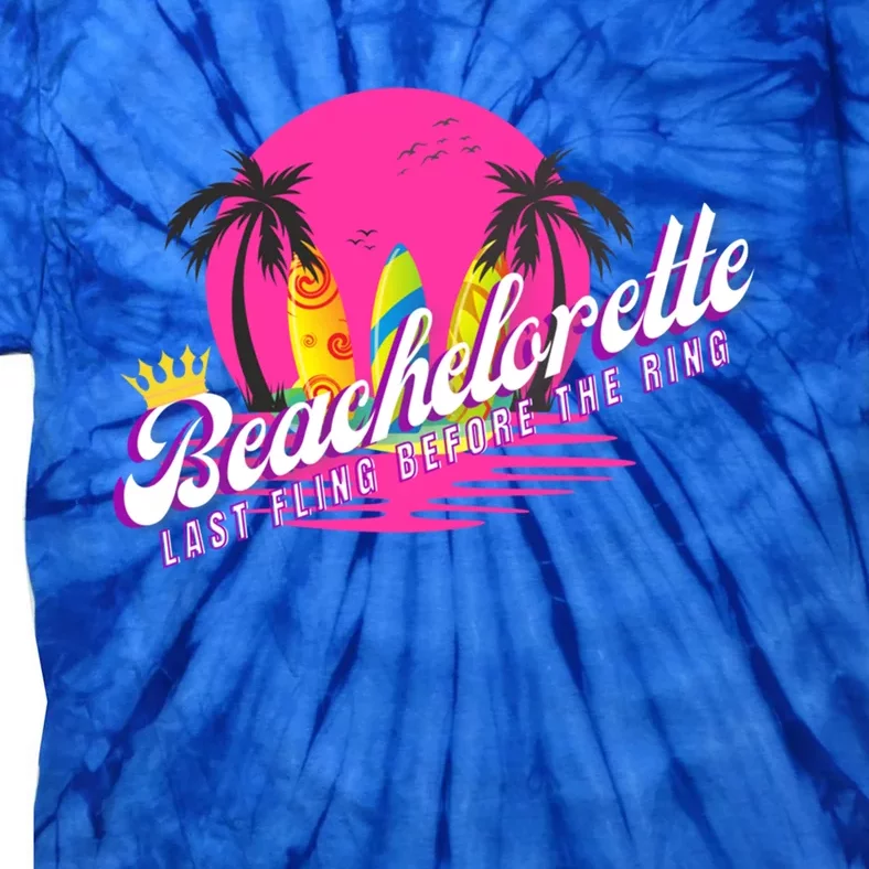 Beachelorette Lastgiftfling Before The Ring Meaningful Gift Tie-Dye T-Shirt