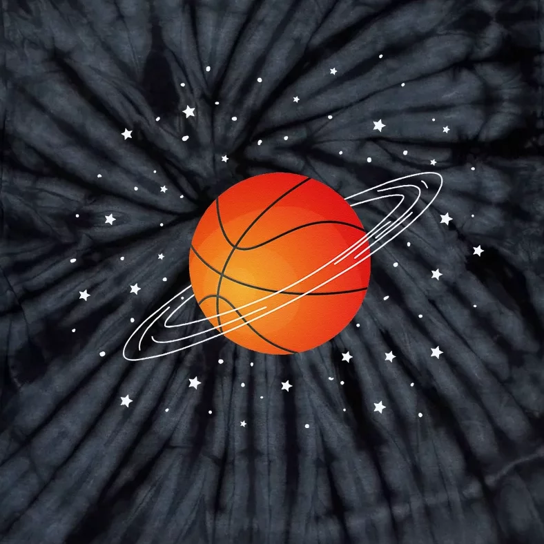 Basketball Lovers Basketball Player Funny Basketball Space Tie-Dye T-Shirt