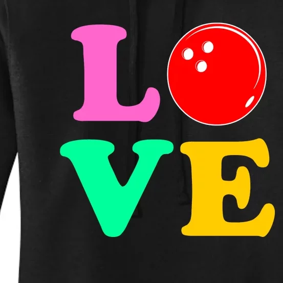 Bowling Love Women's Pullover Hoodie