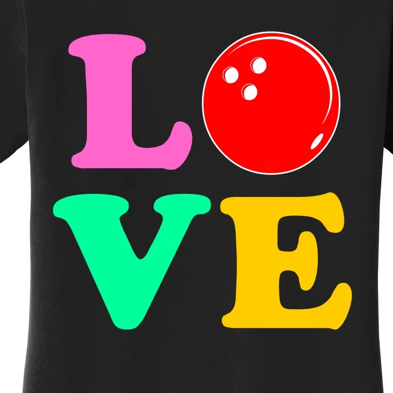 Bowling Love Women's T-Shirt