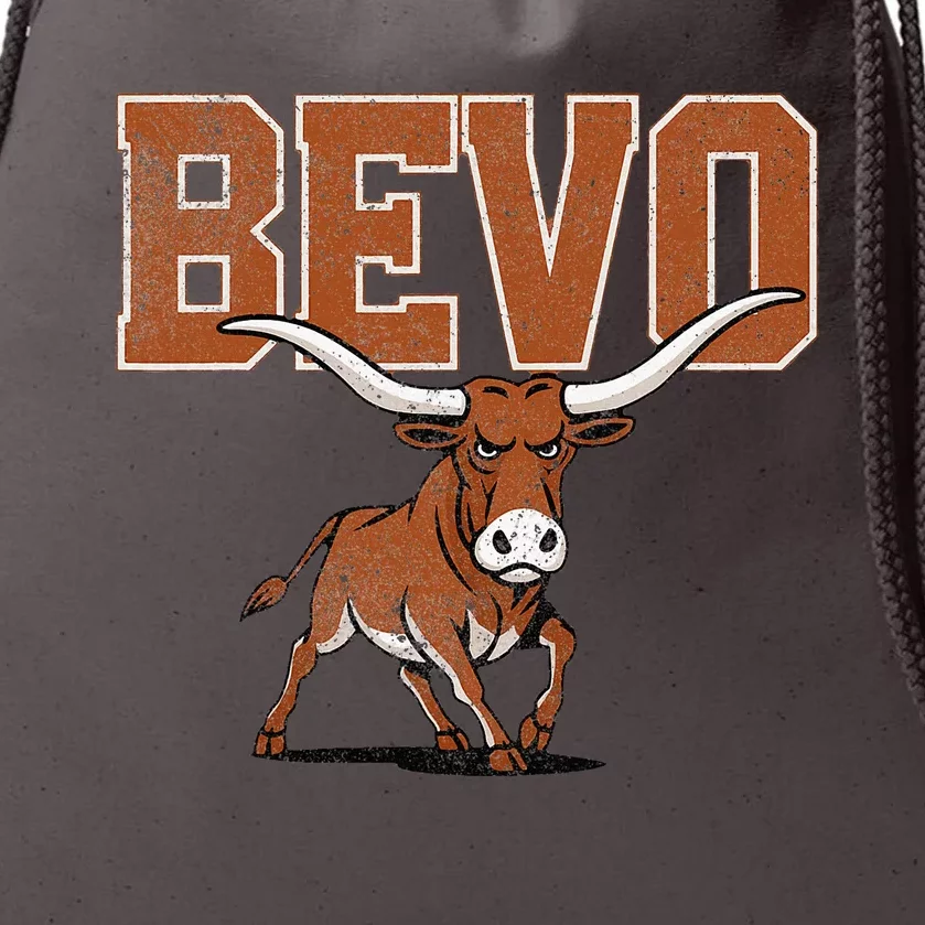 Bevo Longhorn Bull Drawstring Bag