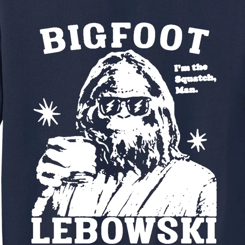 Bigfoot Lebowski Tall Sweatshirt