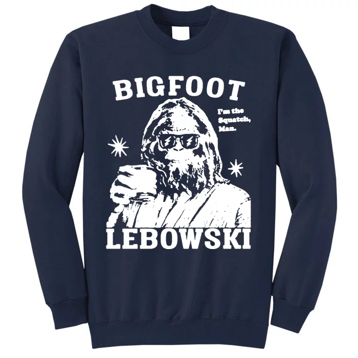 Bigfoot Lebowski Tall Sweatshirt