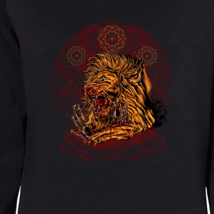 Bloody Lion Womens California Wash Sweatshirt