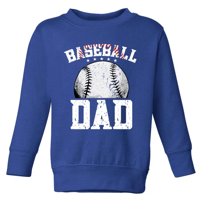 Baseball Lover Baseball Fan Meaningful Gift Dad Baseball Gift Toddler Sweatshirt