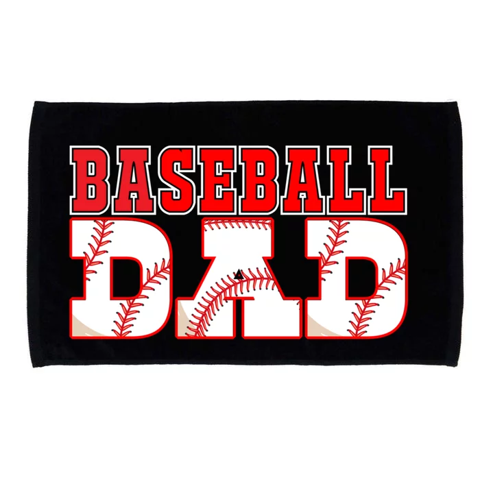 Baseball Lovers Baseball Dad Meaningful Gift Microfiber Hand Towel