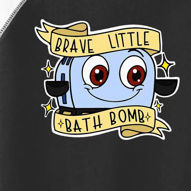 Brave Little Bath Bomb Toddler Fine Jersey T-Shirt