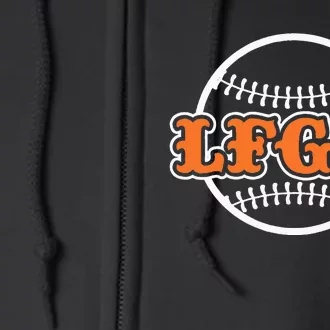 Baseball Lfgm Full Zip Hoodie