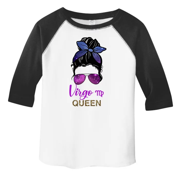 Bday Leopard Birthday Virgo Queen And Gift Toddler Fine Jersey T-Shirt