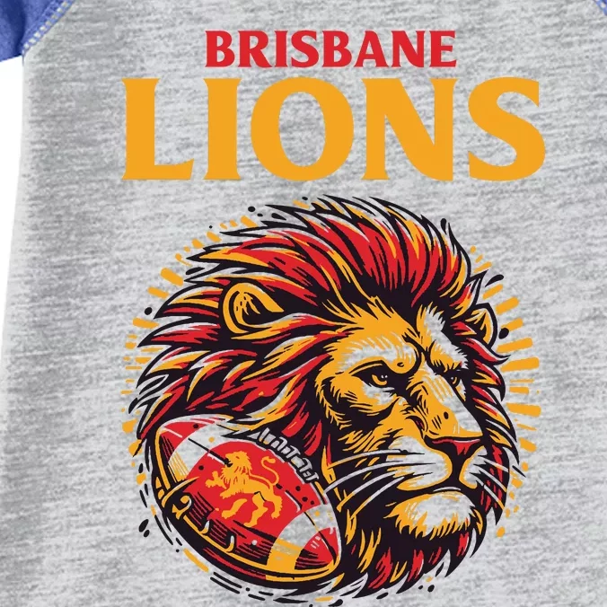 Brisbane Lions Infant Baby Jersey Bodysuit