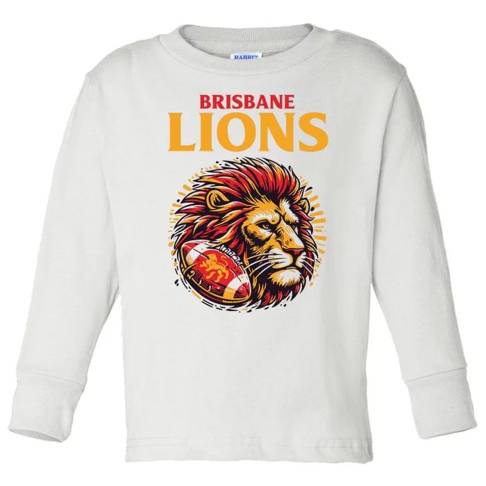 Brisbane Lions Toddler Long Sleeve Shirt