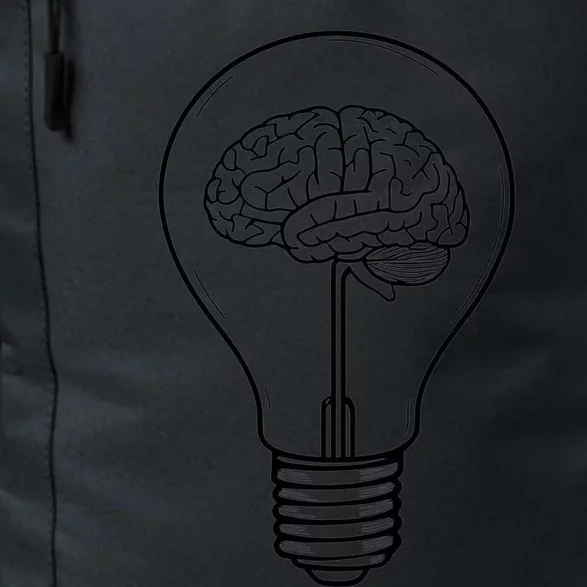 Brain Lightbulb: Bright Ideas And Creativity Daily Commute Backpack