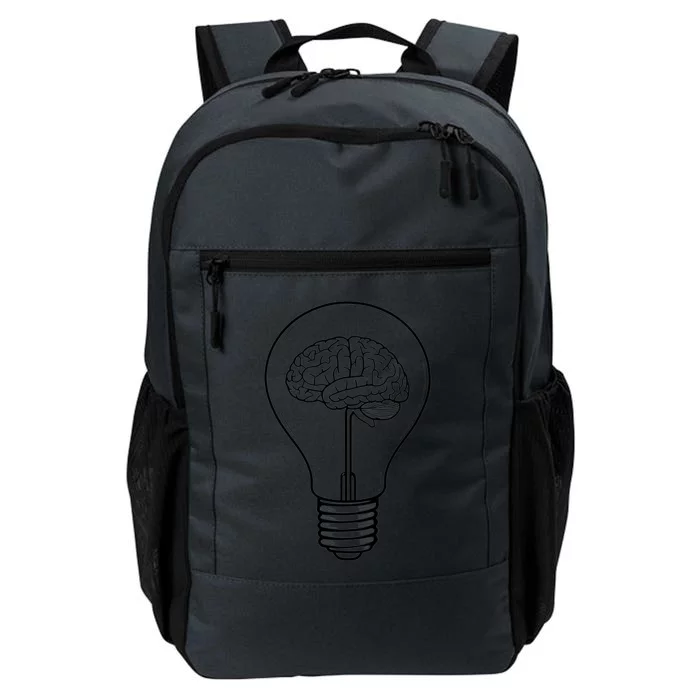 Brain Lightbulb: Bright Ideas And Creativity Daily Commute Backpack