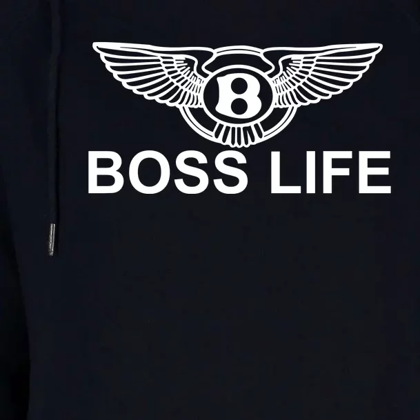 BOSS LIFE Womens Funnel Neck Pullover Hood