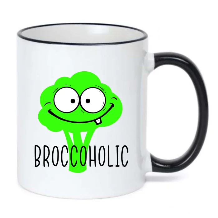 Broccoli Lovers Broccoholic Black Color Changing Mug