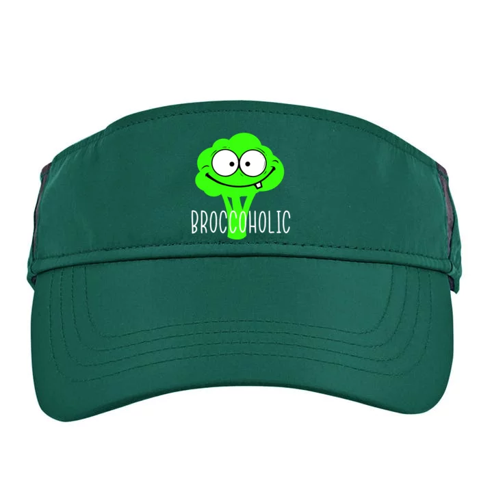 Broccoli Lovers Broccoholic Adult Drive Performance Visor