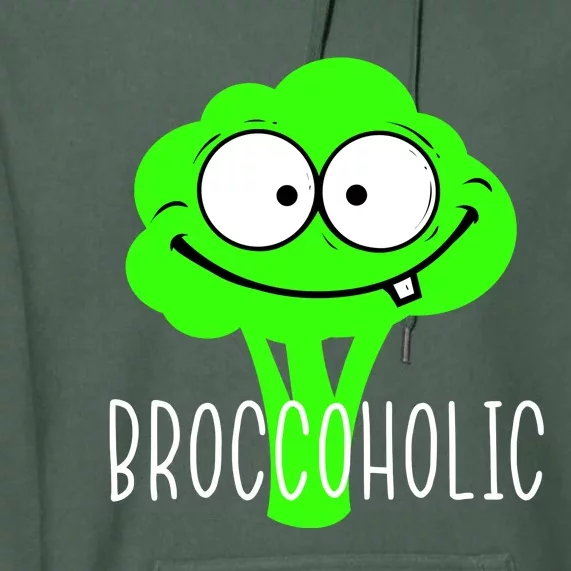 Broccoli Lovers Broccoholic Premium Hoodie