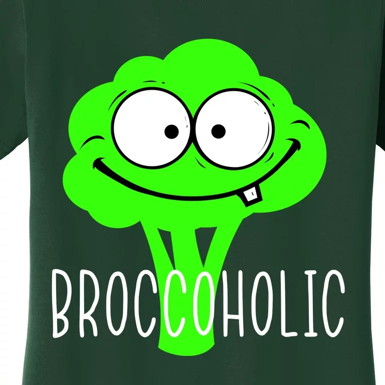 Broccoli Lovers Broccoholic Women's T-Shirt