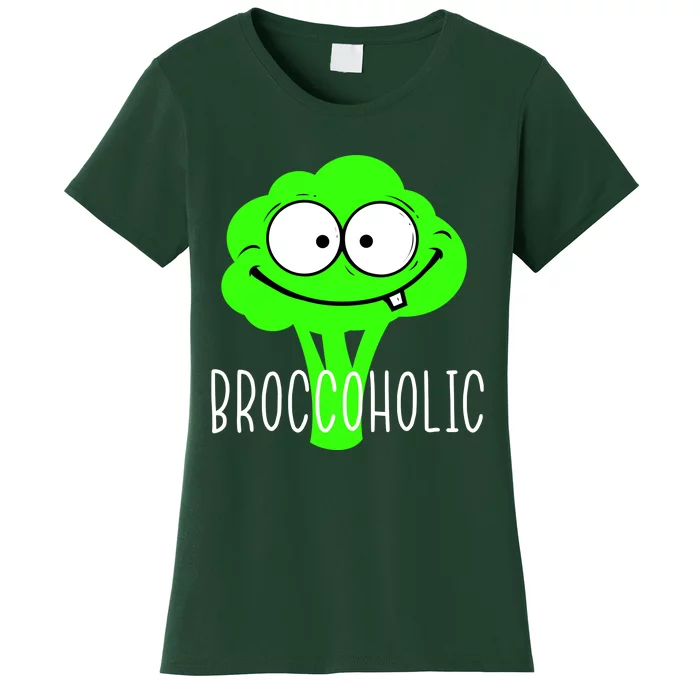 Broccoli Lovers Broccoholic Women's T-Shirt