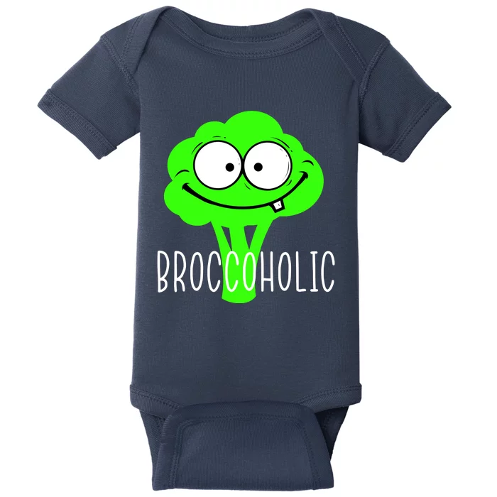 Broccoli Lovers Broccoholic Baby Bodysuit