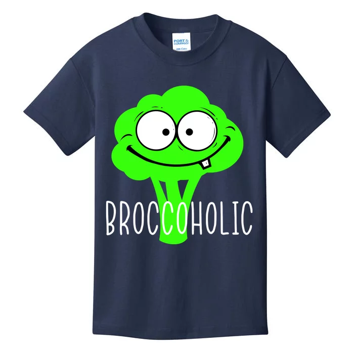 Broccoli Lovers Broccoholic Kids T-Shirt