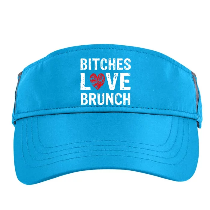 Bitches Love Brunch Adult Drive Performance Visor