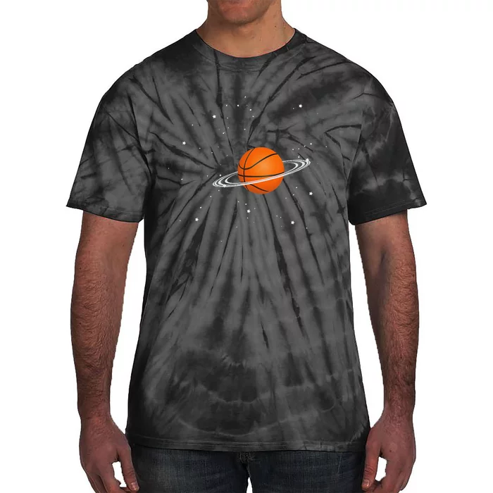 Basketball lovers basketball player space funny Tie-Dye T-Shirt