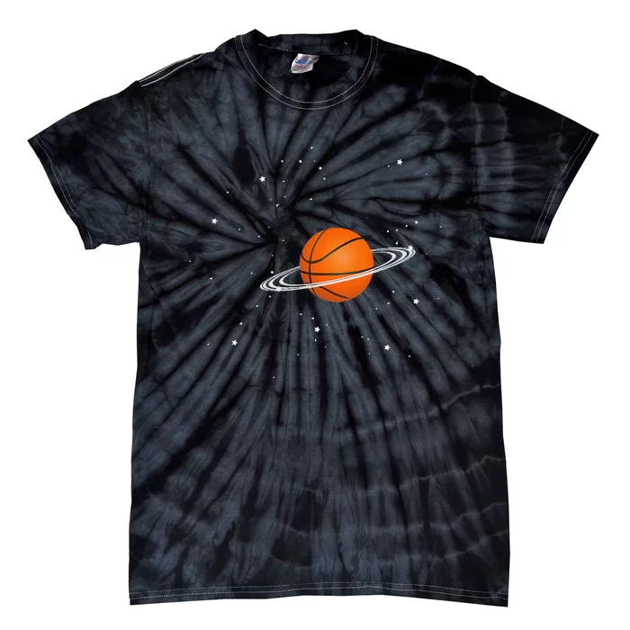 Basketball lovers basketball player space funny Tie-Dye T-Shirt