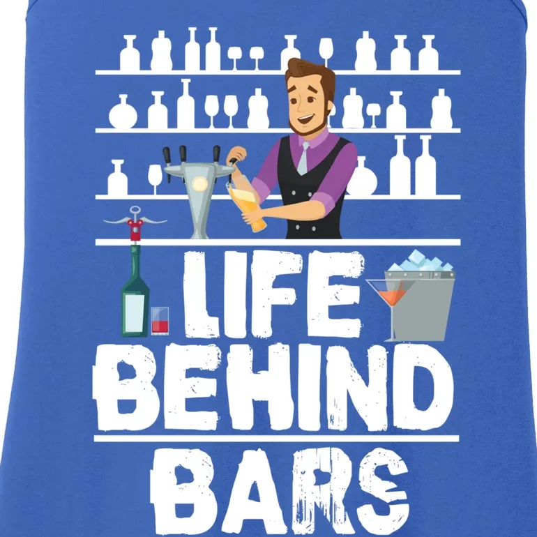 Bartender Life Behind Bars Meaningful Gift Ladies Essential Tank