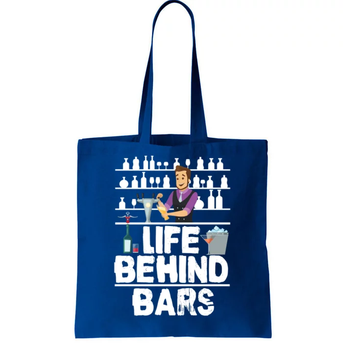 Bartender Life Behind Bars Meaningful Gift Tote Bag