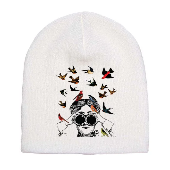 Bird Lover Short Acrylic Beanie