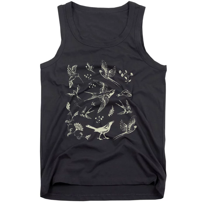 Bird Lover Birding Bird Watching Birder Bird Watcher Tank Top