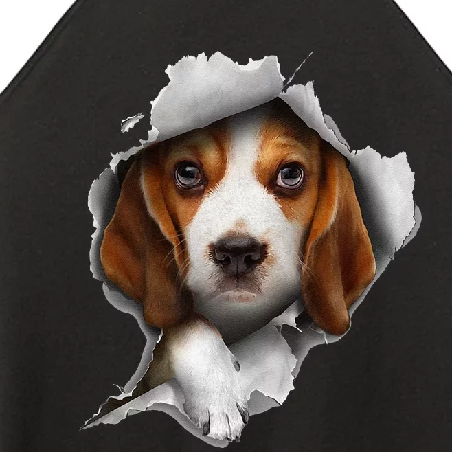 Beagle Lover Beagle Puppy Beagle Owner Beagle Women’s Perfect Tri Rocker Tank