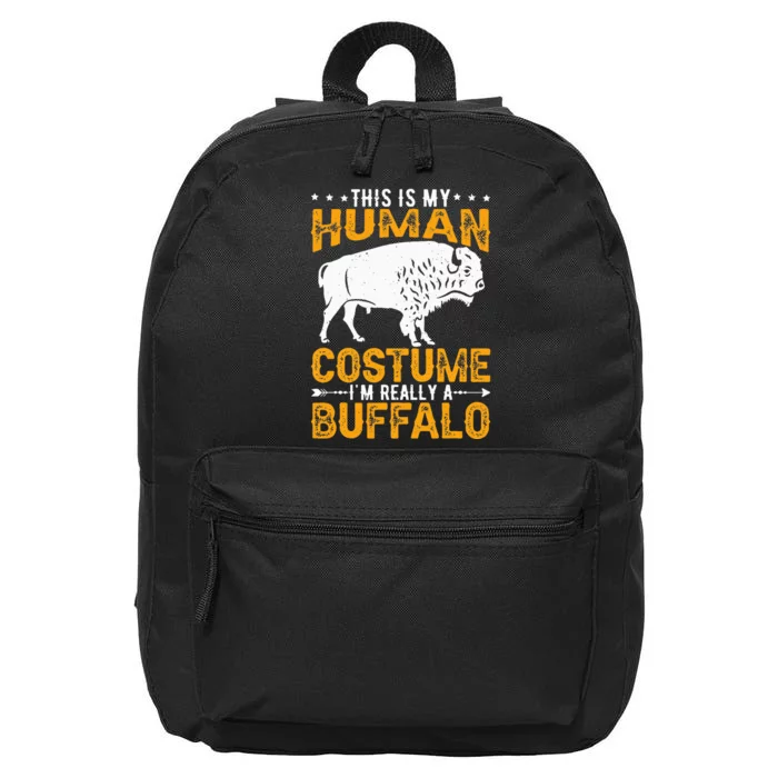 Buffalo Lover Bison 16 in Basic Backpack