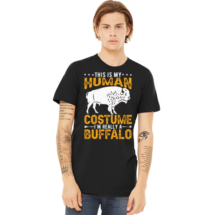 Buffalo Lover Bison Premium T-Shirt