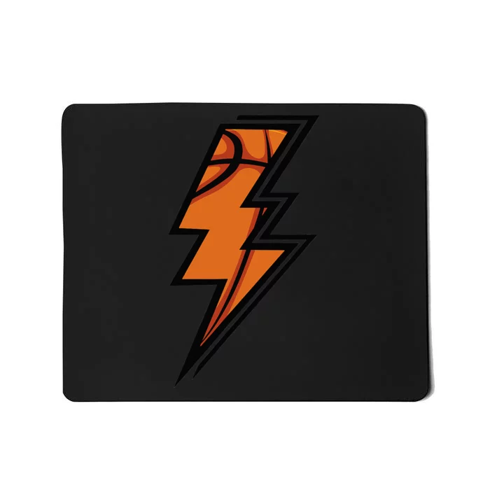 Basketball Lightning Basketball Mom Dad Game Day Mousepad