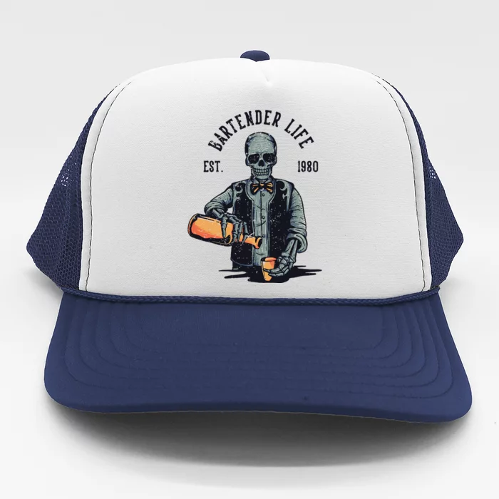 Bartender Life Trucker Hat