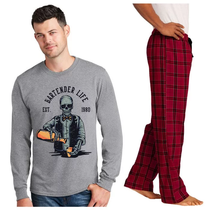 Bartender Life Long Sleeve Pajama Set